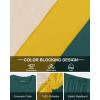 imageUOUA Mens 2 Piece Sweatsuits Outfits Color Block Loungewear ampamp Joggers Sweatpants Casual Track Suits SetGreenblockyellow