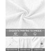 imageUOUA Mens Tracksuit 2 Piece Sets Casual Sweatsuit with Full Zip Athletic Jogging Suits Waffle Plaid Jacquard OutfitsWhite