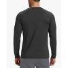 imageBoladeci Mens Thermal Underwear Tops Fleece Lined Base Layer Long Sleeve Shirts for Cold WeatherBlack