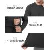imageBoladeci Mens Thermal Underwear Tops Fleece Lined Base Layer Long Sleeve Shirts for Cold WeatherBlack