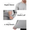 imageBoladeci Mens Thermal Underwear Tops Fleece Lined Base Layer Long Sleeve Shirts for Cold WeatherLight Gray