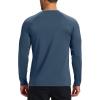 imageBoladeci Mens Thermal Underwear Tops Fleece Lined Base Layer Long Sleeve Shirts for Cold WeatherNavy Blue
