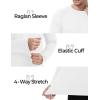 imageBoladeci Mens Thermal Underwear Tops Fleece Lined Base Layer Long Sleeve Shirts for Cold WeatherWhite