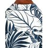 imageVATPAVE Mens Hawaiian Floral Shirts Cotton Linen Casual Button Down Short Sleeve Beach ShirtsBlue