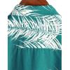 imageVATPAVE Mens Hawaiian Floral Shirts Cotton Linen Casual Button Down Short Sleeve Beach ShirtsGreen