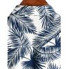 imageVATPAVE Mens Hawaiian Floral Shirts Cotton Linen Casual Button Down Short Sleeve Beach ShirtsNavy