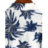 imageVATPAVE Mens Hawaiian Floral Shirts Cotton Linen Casual Button Down Short Sleeve Beach ShirtsWhite