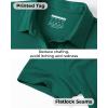 imageBoladeci Womens Golf Polo Shirts Short Sleeve UPF 50 Sun Protection 4Button Tennis Collared ShirtsEmerald