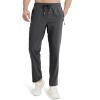 imageBoladeci Mens Joggers Lightweight Quick Dry Pants Athletic Hiking Workout Elastic Waist Sweatpants with PocketsDark Gray