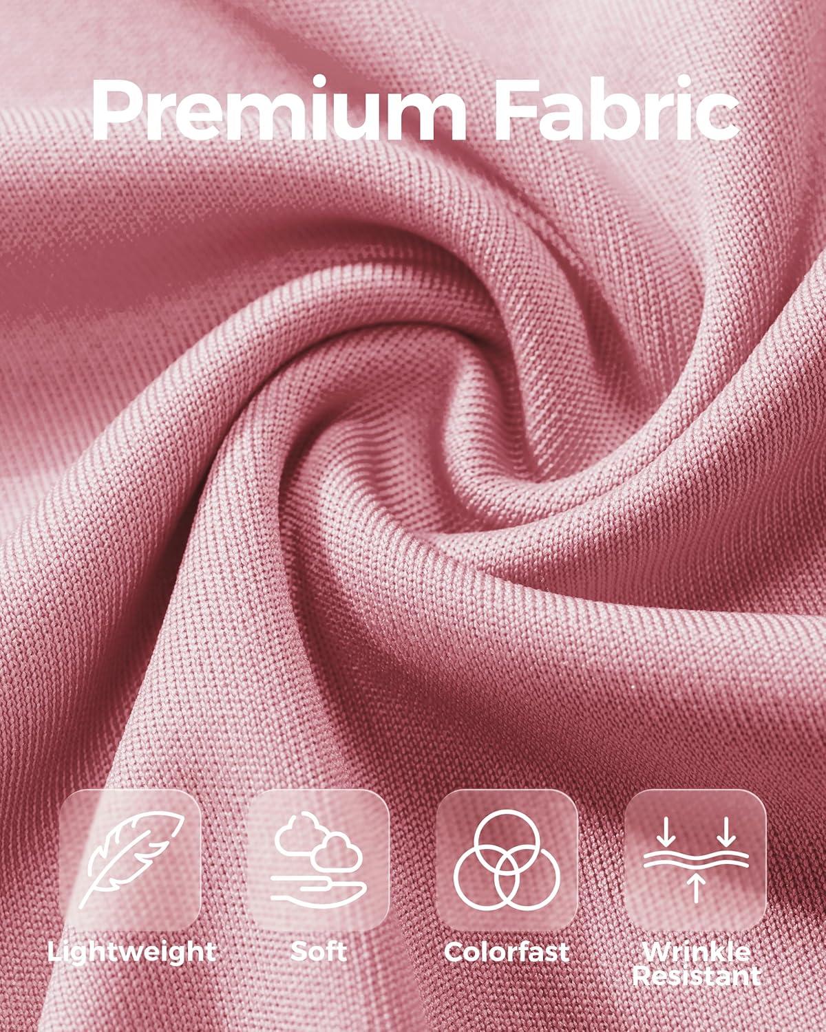 imageBoladeci Mens UPF 50 Sun Protection Lightweight Hoodie Shirts Long Sleeve Fishing Shirts SPF UV Hiking SwimDusty Pink