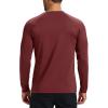 imageBoladeci Mens Thermal Underwear Tops Fleece Lined Base Layer Long Sleeve Shirts for Cold WeatherBurgundy