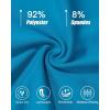 image:imageBoladeci Mens Tank Top Workout Athletic Quick Dry Lightweight Summer Beach Gym UPF 50 Sun Protection Sleeveless ShirtsTeal