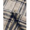 image:imageVATPAVE Boys Flannel Button Down Shirt Casual Long Sleeve Plaid Shirts 614 YearsBeige Brown