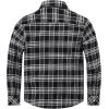image:imageVATPAVE Boys Flannel Button Down Shirt Casual Long Sleeve Plaid Shirts 614 YearsBlack