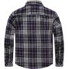 image:imageVATPAVE Boys Flannel Button Down Shirt Casual Long Sleeve Plaid Shirts 614 YearsBlack Purple