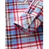 image:imageVATPAVE Boys Flannel Button Down Shirt Casual Long Sleeve Plaid Shirts 614 YearsBlue Red