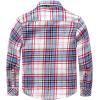 image:imageVATPAVE Boys Flannel Button Down Shirt Casual Long Sleeve Plaid Shirts 614 YearsBlue Red