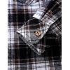 image:imageVATPAVE Boys Flannel Button Down Shirt Casual Long Sleeve Plaid Shirts 614 YearsBrown White