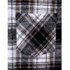 image:imageVATPAVE Boys Flannel Button Down Shirt Casual Long Sleeve Plaid Shirts 614 YearsBrown White