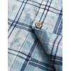 image:imageVATPAVE Boys Flannel Button Down Shirt Casual Long Sleeve Plaid Shirts 614 YearsLight Blue