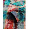 image:imageVATPAVE Boys Flannel Button Down Shirt Casual Long Sleeve Plaid Shirts 614 YearsRainbow