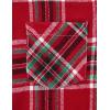 image:imageVATPAVE Boys Flannel Button Down Shirt Casual Long Sleeve Plaid Shirts 614 YearsRed Green