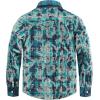image:imageVATPAVE Boys Flannel Button Down Shirt Casual Long Sleeve Plaid Shirts 614 YearsRoyal Blue