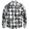 image:imageVATPAVE Boys Flannel Button Down Shirt Casual Long Sleeve Plaid Shirts 614 YearsWhite Black