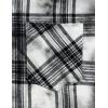 image:imageVATPAVE Boys Flannel Button Down Shirt Casual Long Sleeve Plaid Shirts 614 YearsWhite Black