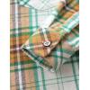 image:imageVATPAVE Boys Flannel Button Down Shirt Casual Long Sleeve Plaid Shirts 614 YearsYellow Green