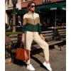 image:imageUOUA Womens 2 Piece Set Tracksuit Long Sleeve Zip Jacket amp Jogger Pants Workout Lounge Casual Outfit SweatsuitsBeige