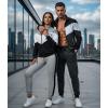 image:imageUOUA Womens 2 Piece Set Tracksuit Long Sleeve Zip Jacket amp Jogger Pants Workout Lounge Casual Outfit SweatsuitsGrey