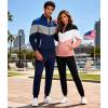 image:imageUOUA Womens 2 Piece Set Tracksuit Long Sleeve Zip Jacket amp Jogger Pants Workout Lounge Casual Outfit SweatsuitsPink