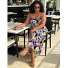 image:imageUOUA Hawaiian Dresses Women Plus Size Luau Party Sundress Summer Maxi Tropical Boho Beach DressHibiscus Flamingo