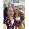 image:imageUOUA Womens 80s Color Block Outfits 2 Piece Tracksuit 90s Party Costume Summer Zip Up Windbreaker amp Short SetsRoseprint