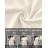 image:imageUOUA Womens Plus Size Sweatsuit 2 Piece Outfits Summer Short Sleeve Tops Wide Leg Pants Tracksuit Lounge SetsNew Beige