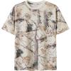 image:imageUOUA Women Oversized Graphic TShirt Casual Cotton Tees Printed Summer TopsApricot Leaves