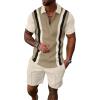 Khaki Stripe Beige
