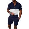 Navy White