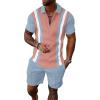 Pink Stripe Ltblue