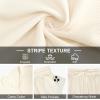 image:imageUOUA 2 Piece Short Sets for Men Summer Beach Outfits Stripe Texture Button Down Shirts amp Shorts Casual Vacation SetLightblue