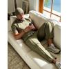 image:imageUOUA Mens Sweat Suits Set Tracksuit 2 Piece Outfits Short Sleeve Casual Sweatshirt amp Loose Jogging PantsArmy Green