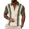Beige Stripe Olive