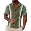 Olive Stripe Ltgreen