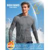 image:imageBoladeci Mens UPF 50 Sun Protection Hoodie Shirts Lightweight Long Sleeve Rash Guard Fishing Swim ShirtsDark Gray