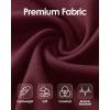 image:imageBoladeci Mens UPF 50 Sun Protection Lightweight Hoodie Shirts Long Sleeve Fishing Shirt SPF UV Hiking SwimBurgundy