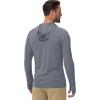 image:imageBoladeci Mens UPF 50 Sun Protection Lightweight Hoodie Shirts Long Sleeve Fishing Shirt SPF UV Hiking SwimDark Gray