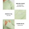 image:imageBoladeci Mens UPF 50 Sun Protection Lightweight Hoodie Shirts Long Sleeve Fishing Shirt SPF UV Hiking SwimLight Green
