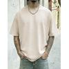image:imageUOUA Mens Graphic Tees Vintage Oversized TShirts Casual Acid Wash Cotton Streetwear S2XLBeige