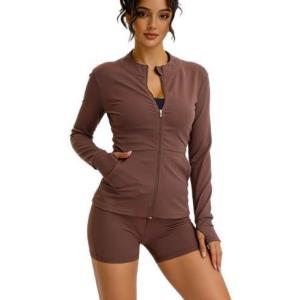 image:imageUOUA Two Piece Outfits Women Workout SetsDarkgrey